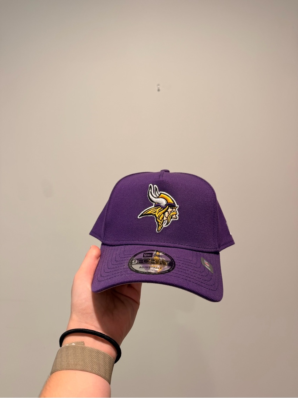 Minnesota Vikings Purple Cap with Logo